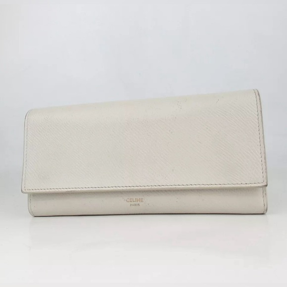 Celine Handbags - Celine Calfskin Long Wallet